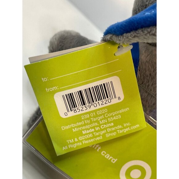 Target 2006 St. Jude Children Hospital Elephant plush gift card holder 7" tall - Picture 9 of 10